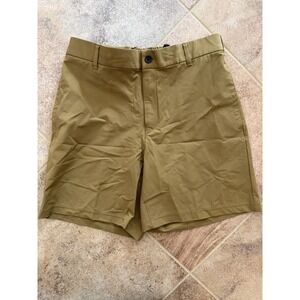Men's VRST 7" Golf Easy Waist Shorts Brown Spice Size Small NWT